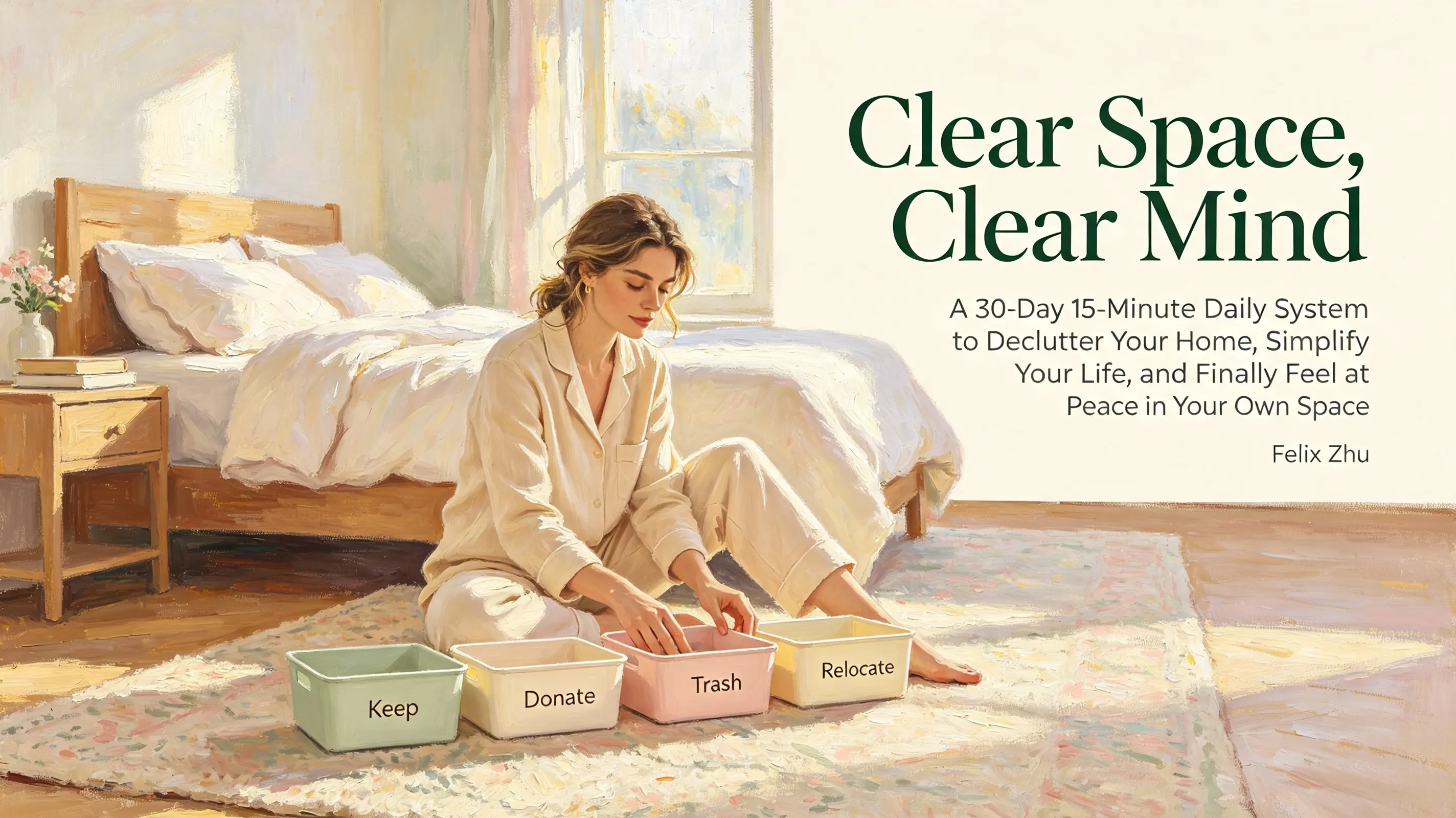 Clear Space Clear Mind: Declutter Your Home, Reduce Mental Clutter